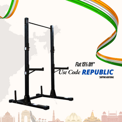 JK-1000 Squat Rack (All Black)