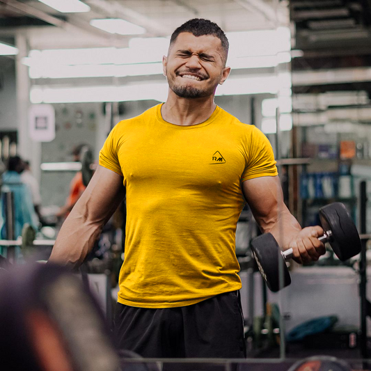 1RM Training T-Shirt - Yellow
