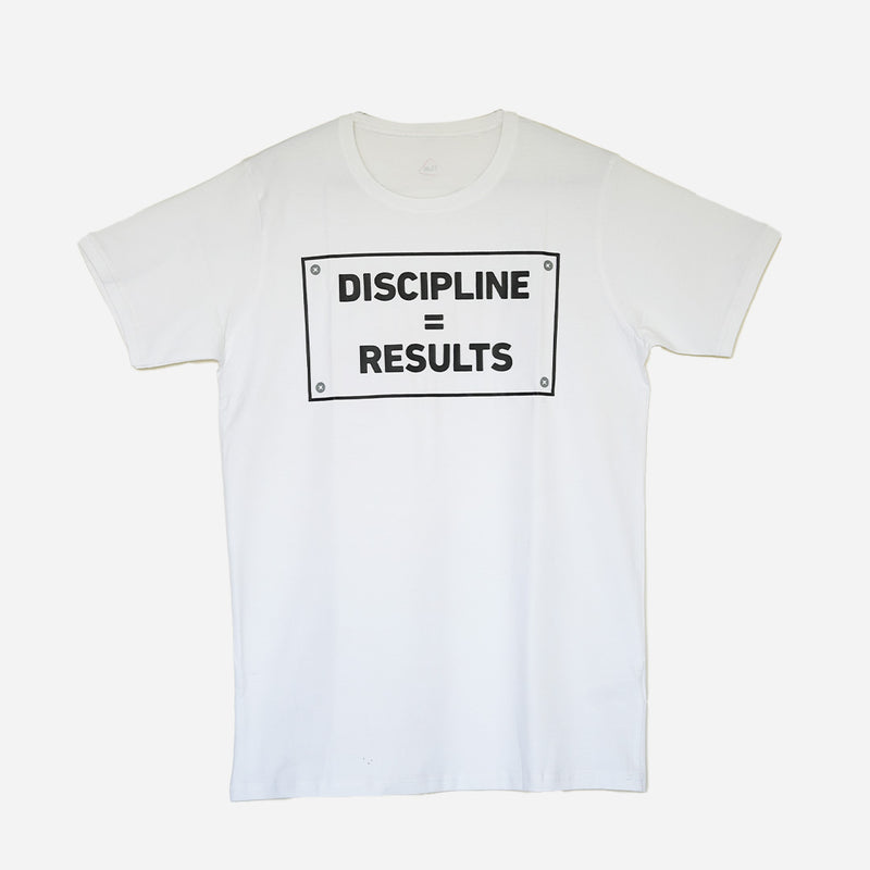 "Discipline = Results"